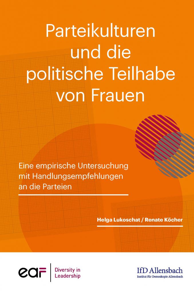 Parteikulturen und die politische Teilhabe von Frauen. Eine empirische Untersuchung mit Handlungsempfehlungen an die Parteien