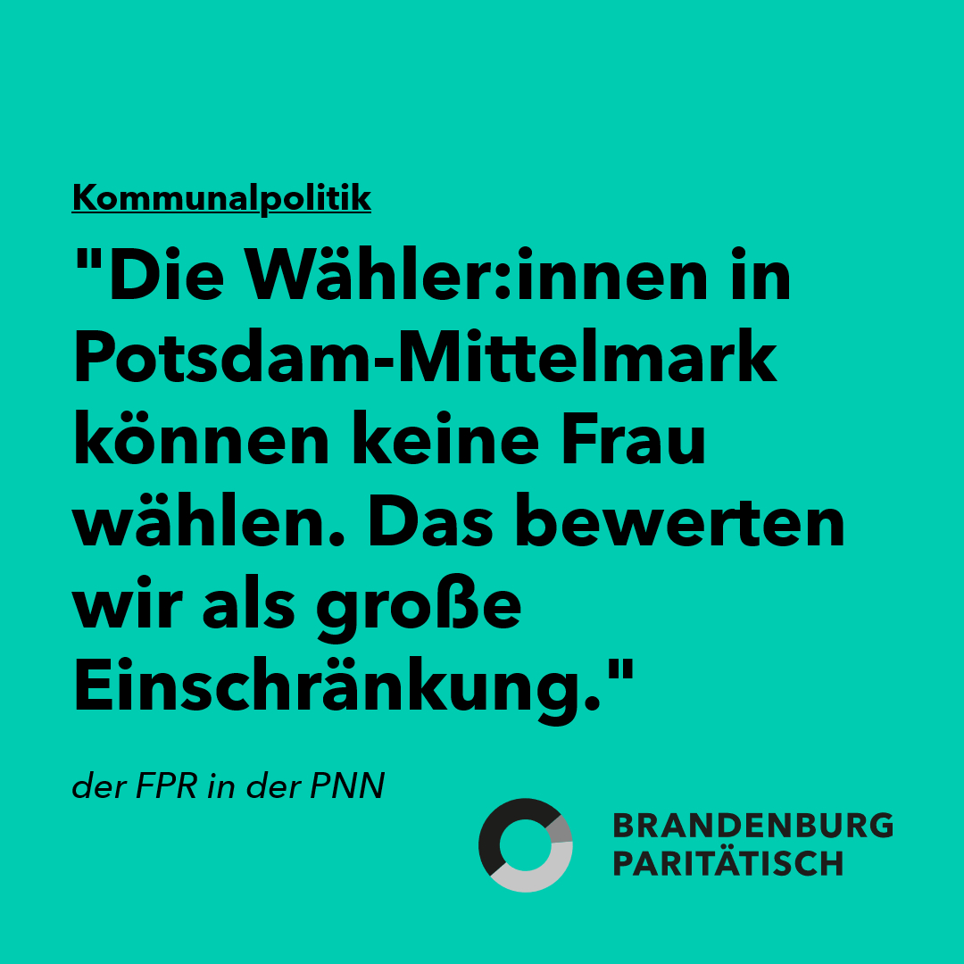 Eine weitere Männerrunde in Potsdam-Mittelmark